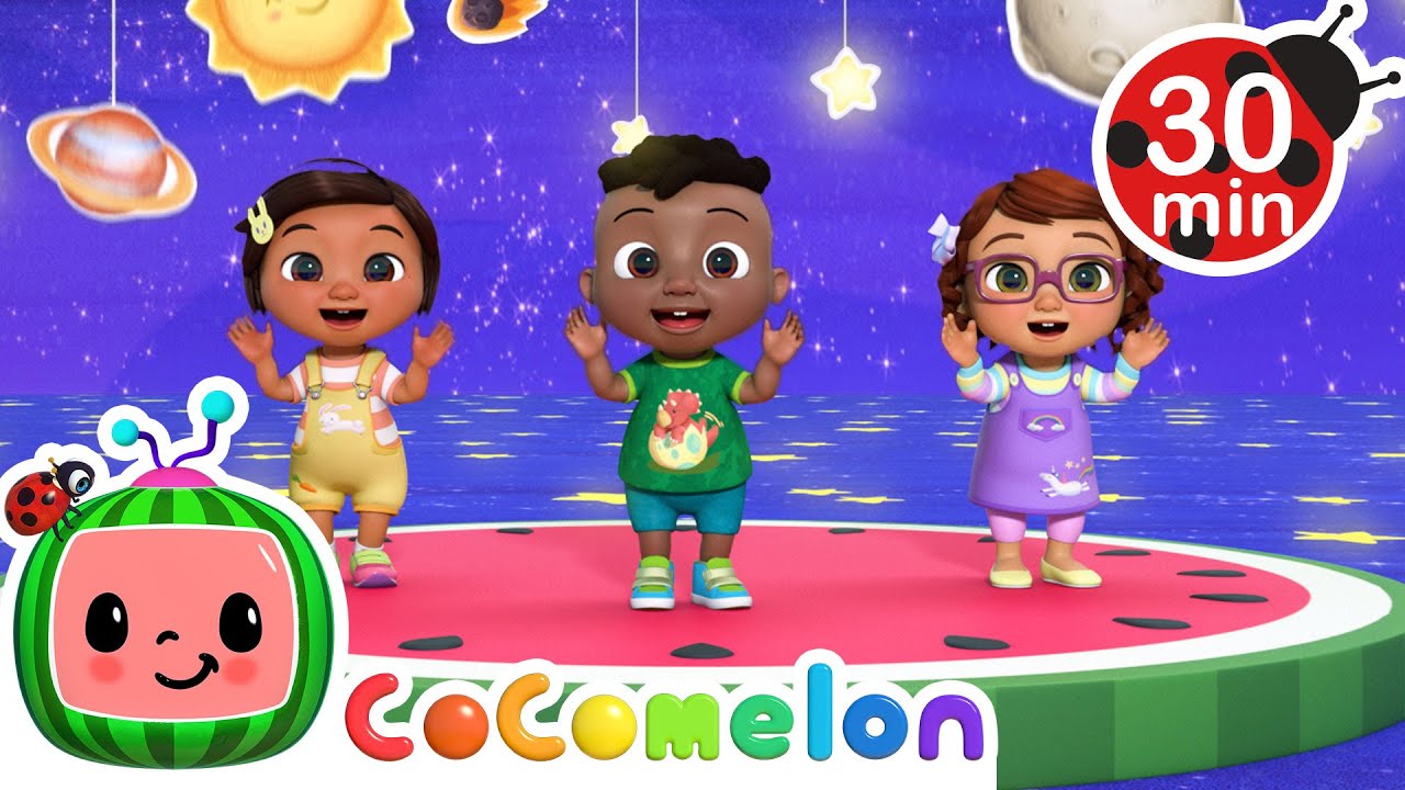 Adventure Dance Party | Cocomelon and Little Angel Nursery Rhymes