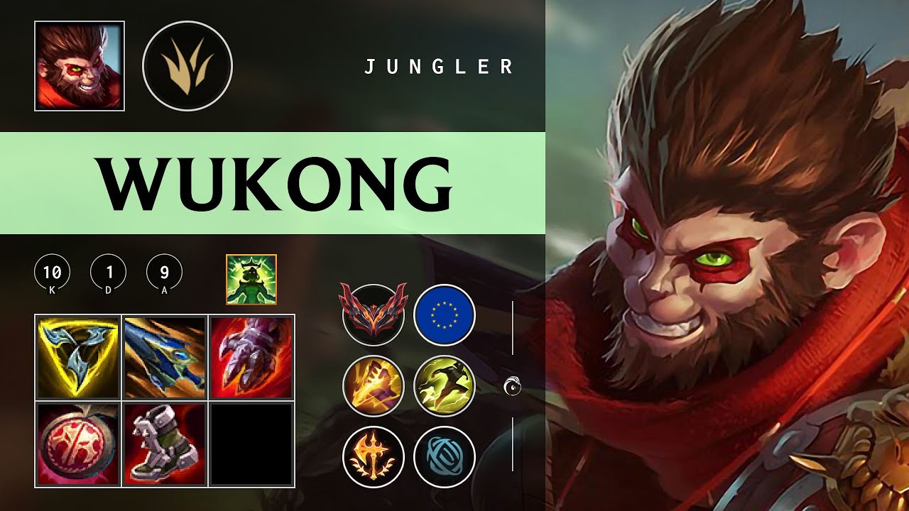 Wukong Jungle vs Ivern - EUW Grandmaster Patch 26.02