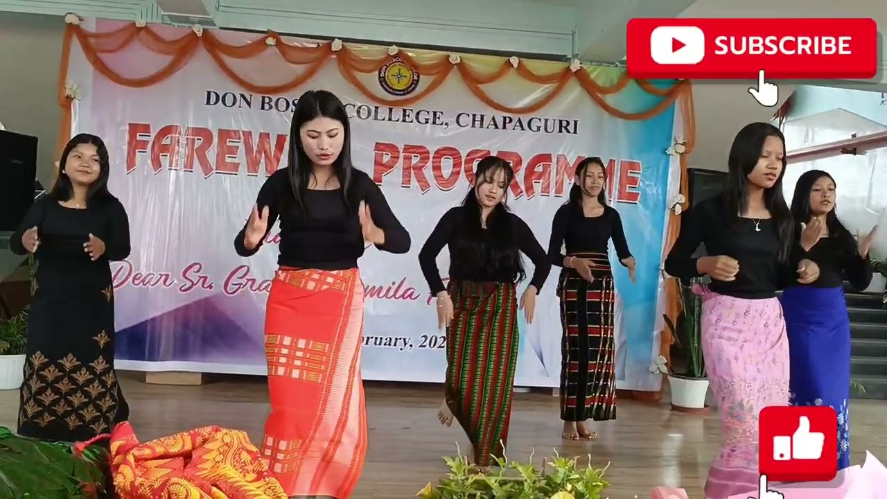 Mesmerizing Naga dance on the Farewell program of Sr. Grace Pammela
