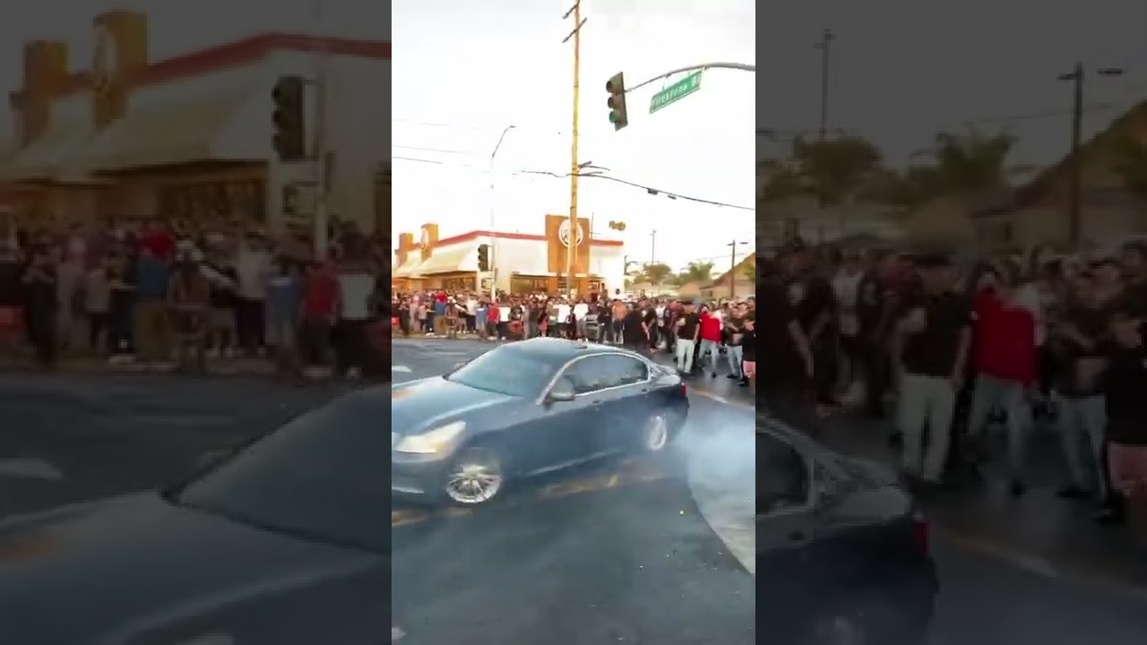 street of the USA drifting #usa #drifting #drift #unitedstates #crowd #car
