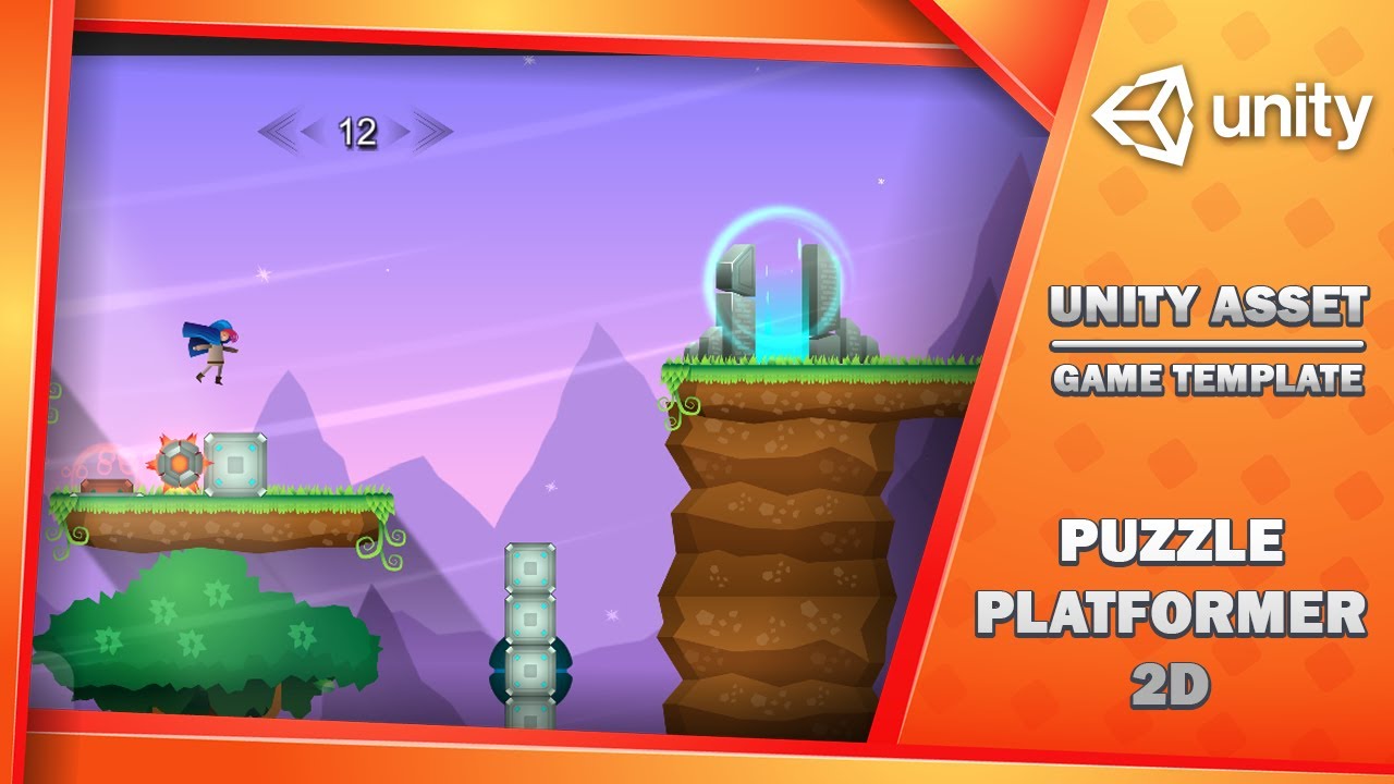 Puzzle Platformer 2D &ndash; Gameplay Demo | Some Core Features Shown