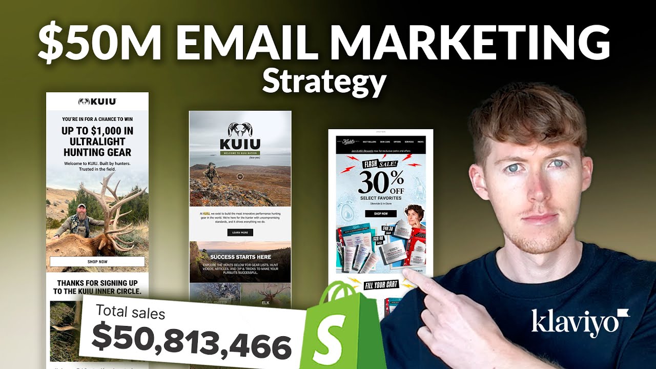 $50,813,466/year on Shopify | Simple Effective Email Marketing Strategy