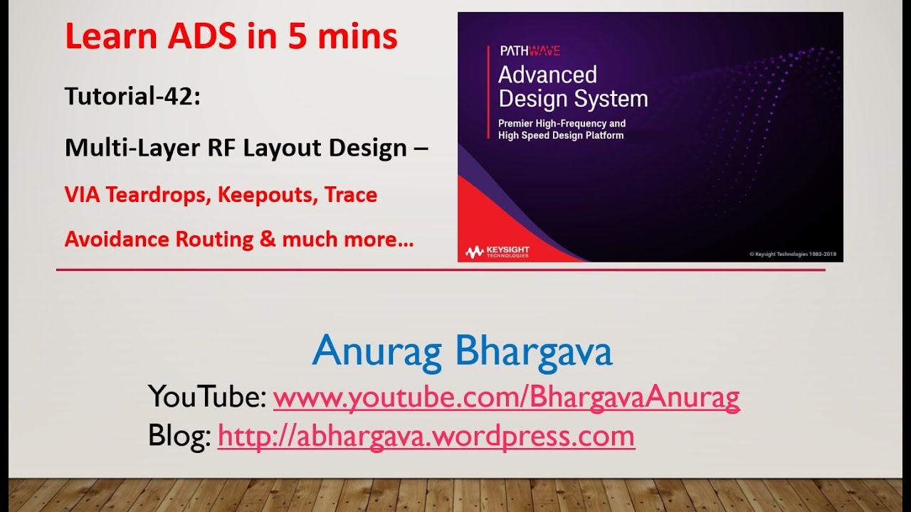 Tutorial-42: Multi-Layer RF Layout - VIA Teardrop, Keepouts, Avoidance Routing and More...