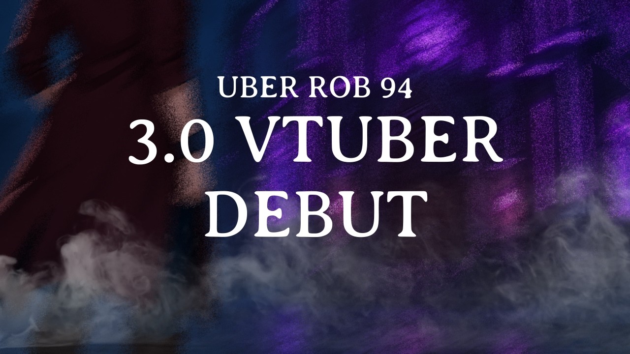UBER ROB 3.0 — VTuber Model Reveal + Chapter 3 Lore Trailer