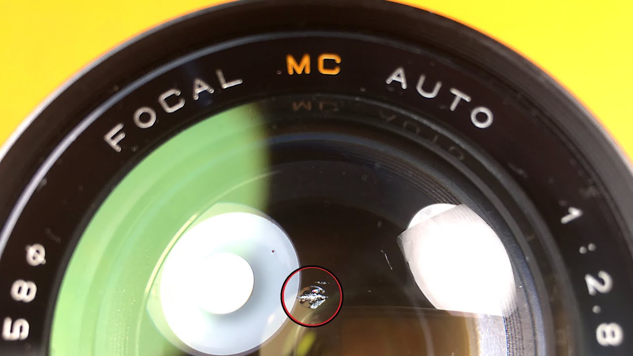 Something inside a Focal 135mm F2.8 lens.