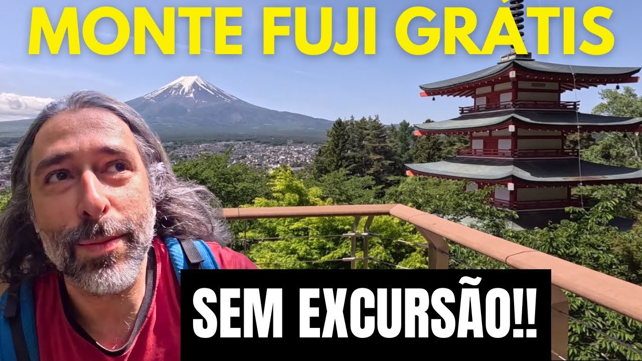 Como visitar o MONTE FUJI (SEM EXCURS&Atilde;O!!!)