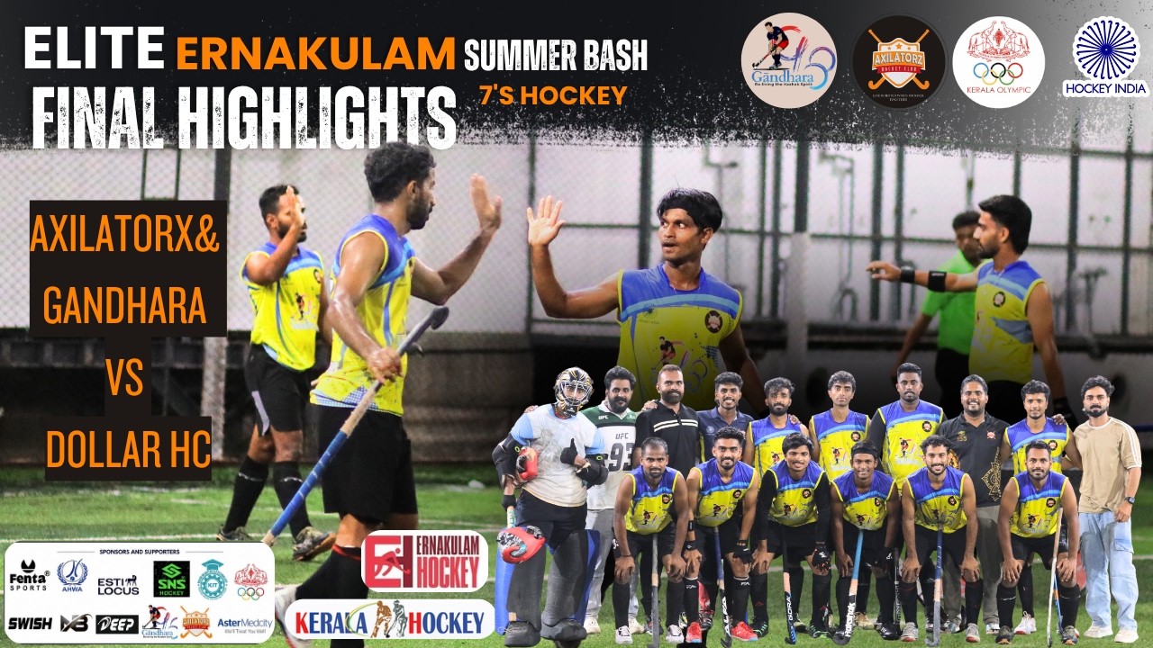 🔥AXILATORZ GANDHARA ARE CHAMPIONS 🏆 vs Dollar HC | Final Match | Elite Ernakulam Summer Bash Hockey