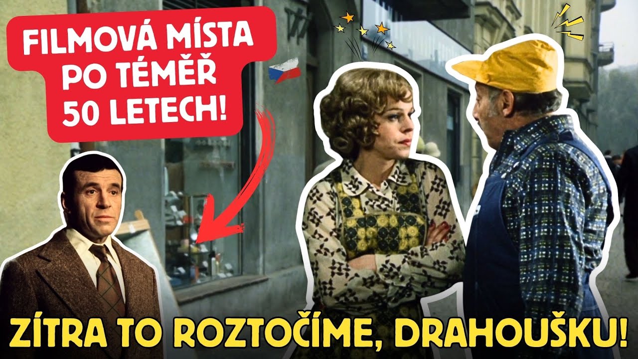 Tady se před 50 lety natáčel film ZÍTRA TO ROZTOČÍME, DRAHOUŠKU! | Filmová místa kultovní komedie!🎬