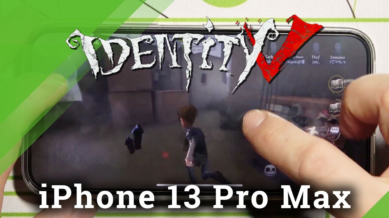 iPhone 13 Pro Max Identity V Game Test - Performance Test & FPS Checkup