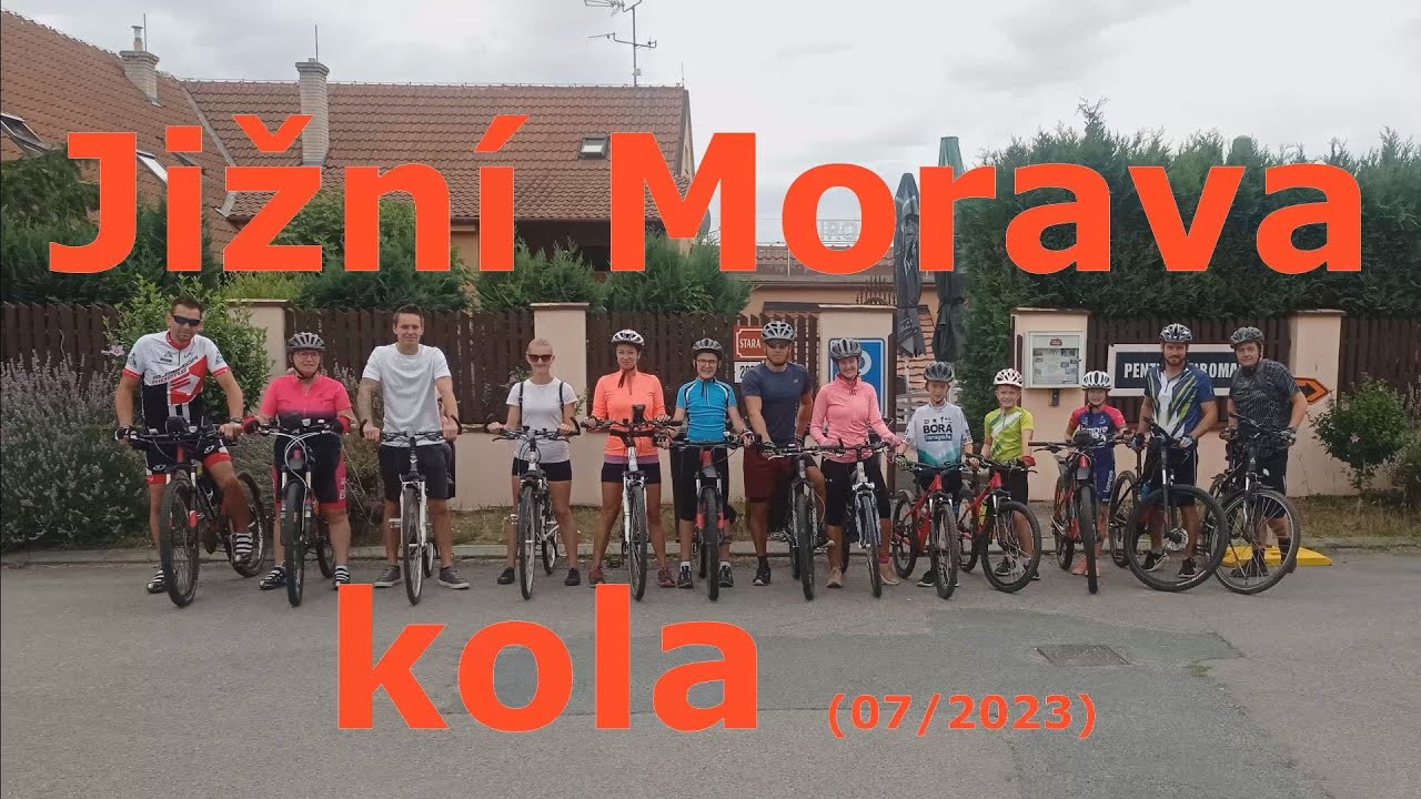 Jižní Morava, cyklovýlet, 4K