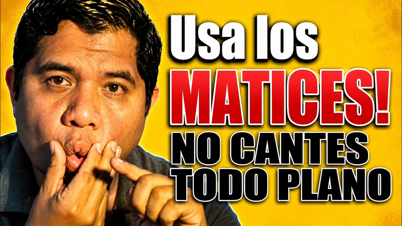MATIZA el tono de tu VOZ! │ Puedes cantar expresivamente con estos recursos │ Controla el volumen!