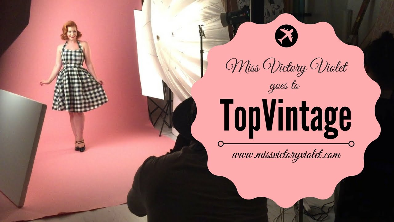 Miss Victory Violet Goes To TopVintage
