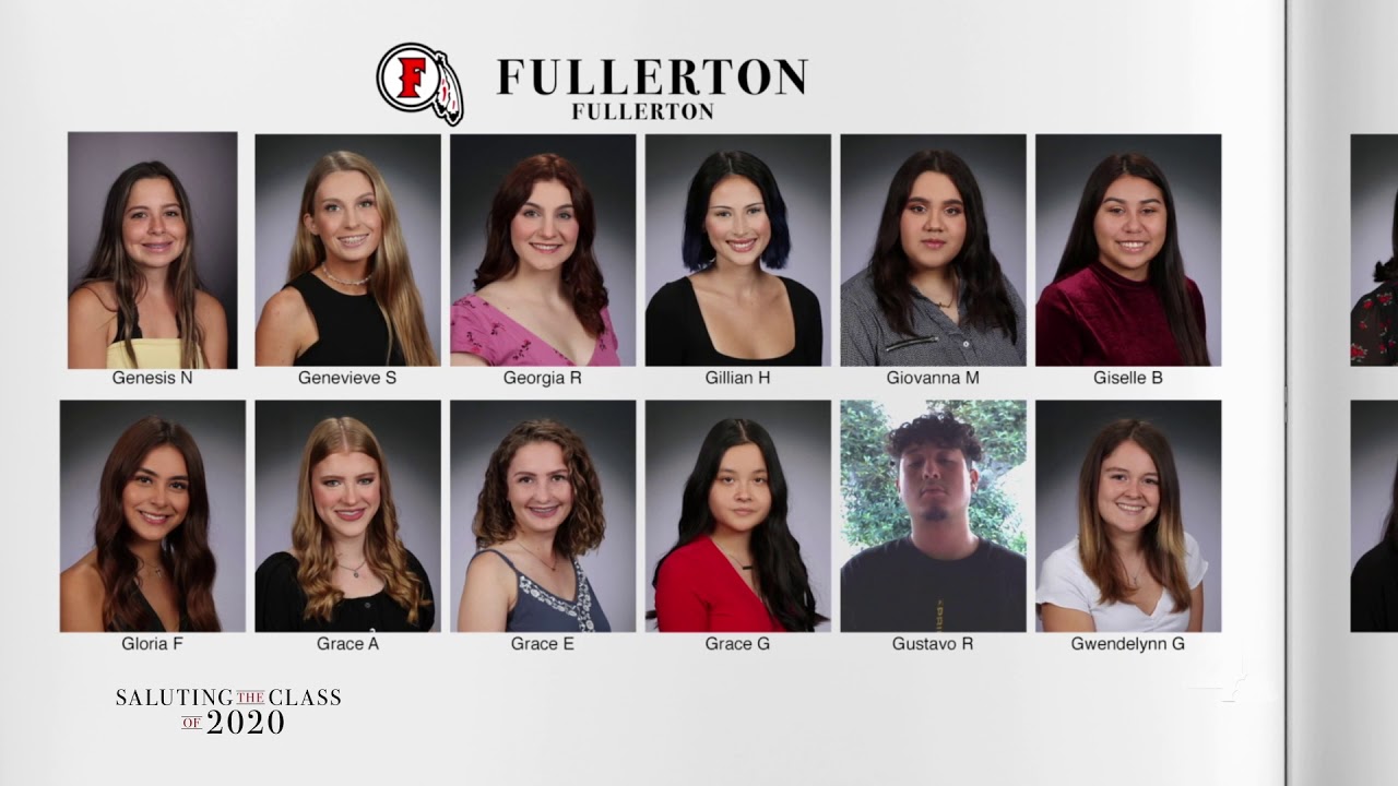 Saluting the Class of 2020 — Fullerton Union High School | NBCLA