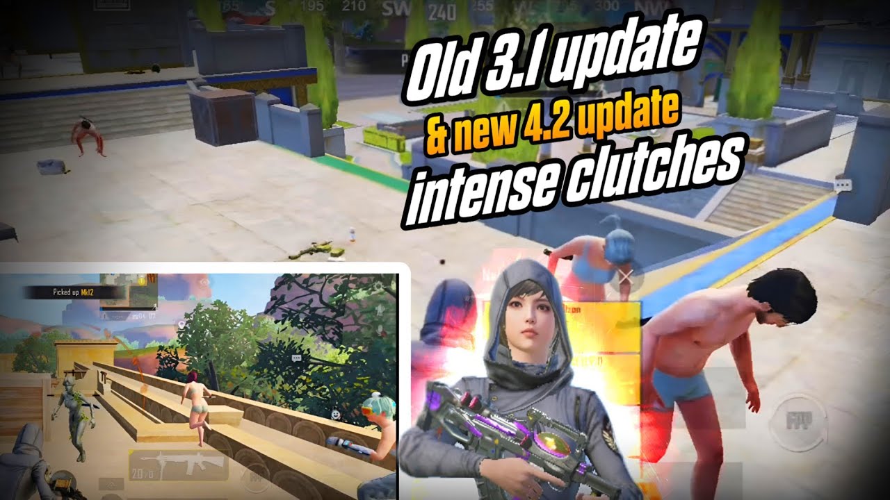 Old 3.1 update & new 4.2 update bgmi pubg