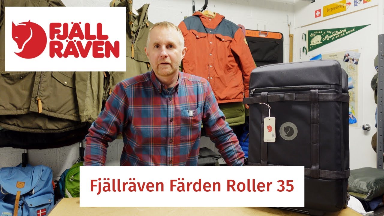 НОВЫЙ каток Färden Roller 35 от Fjallraven | Давайте проверим и упакуем его!!