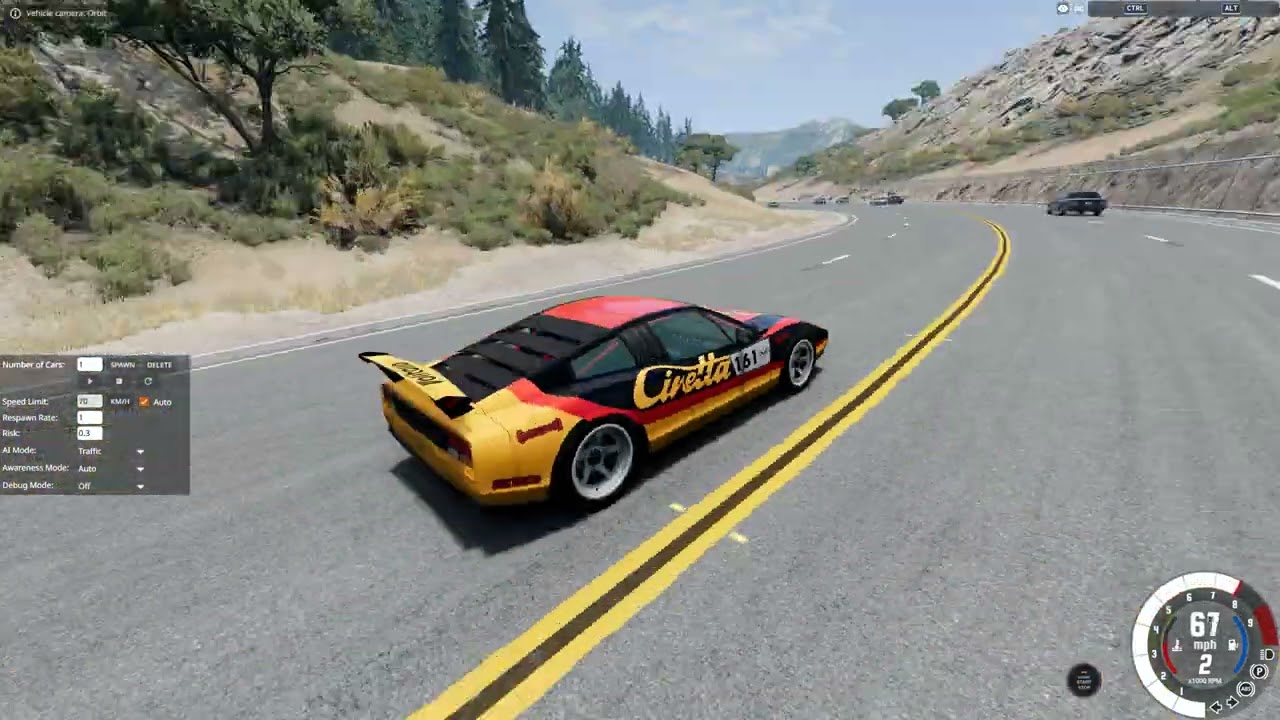 Driving car #beamng 