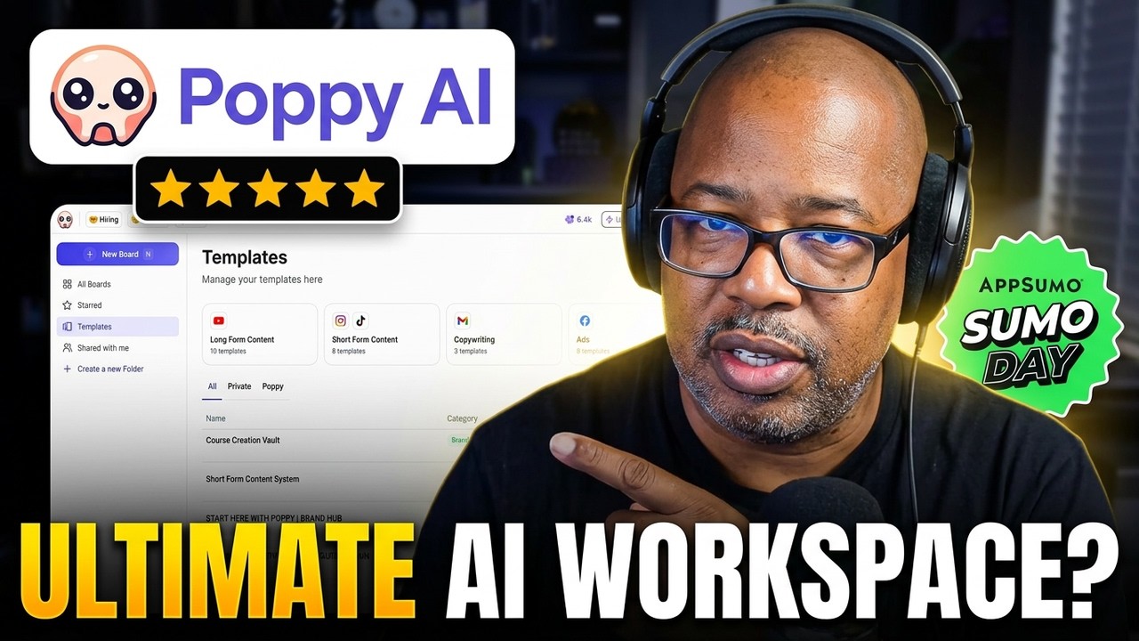 Oferta AppSumo na Poppy AI: Czy to najlepsza przestrzeń robocza AI?