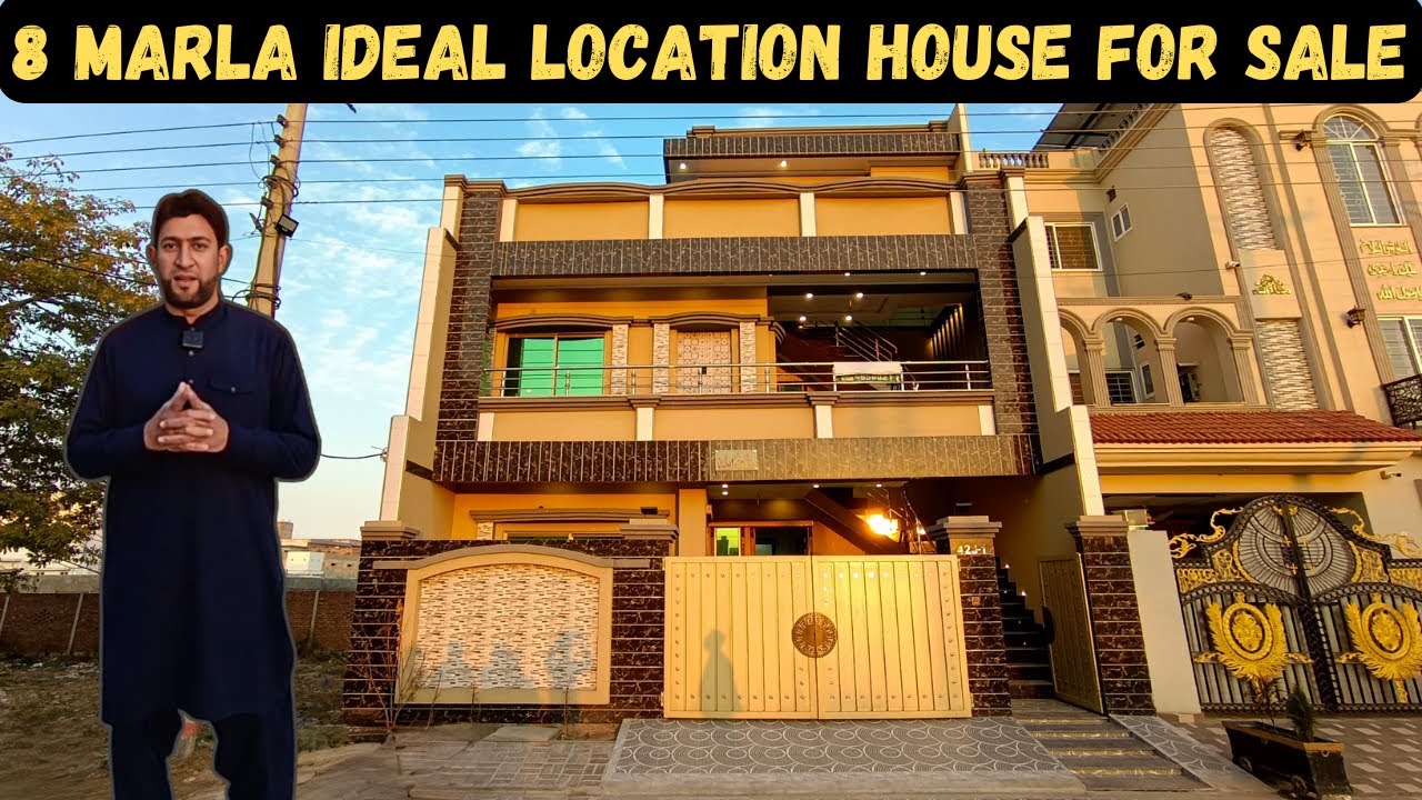 8 Marla ( PRIME LOCATION )  House For Sale | Al Rehman Gardens