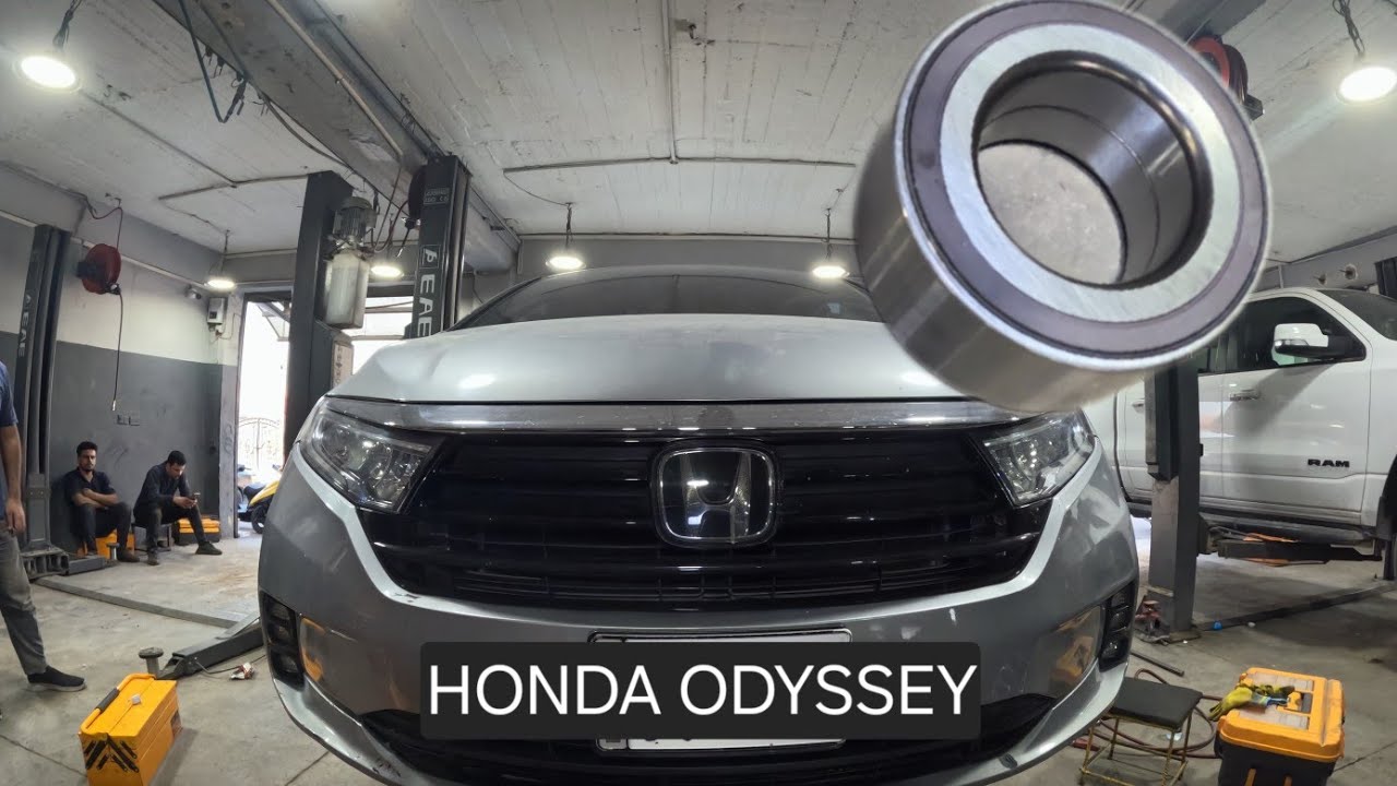 front wheel bearing replacement ... honda odyssey 2018-2025 (torque specs)