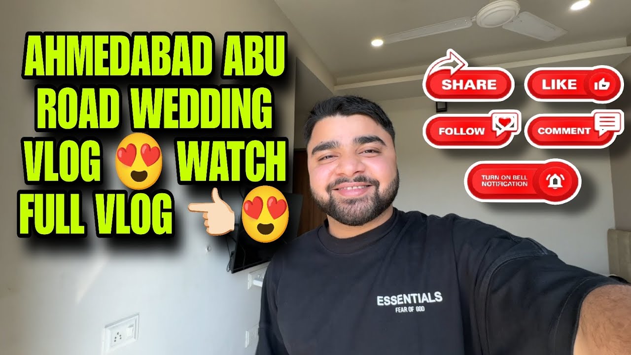 Ahmedabad Abu Road Wedding Vlog 😍 Watch Full Vlog 👈🏻😍 || @dhirusinghvlogs