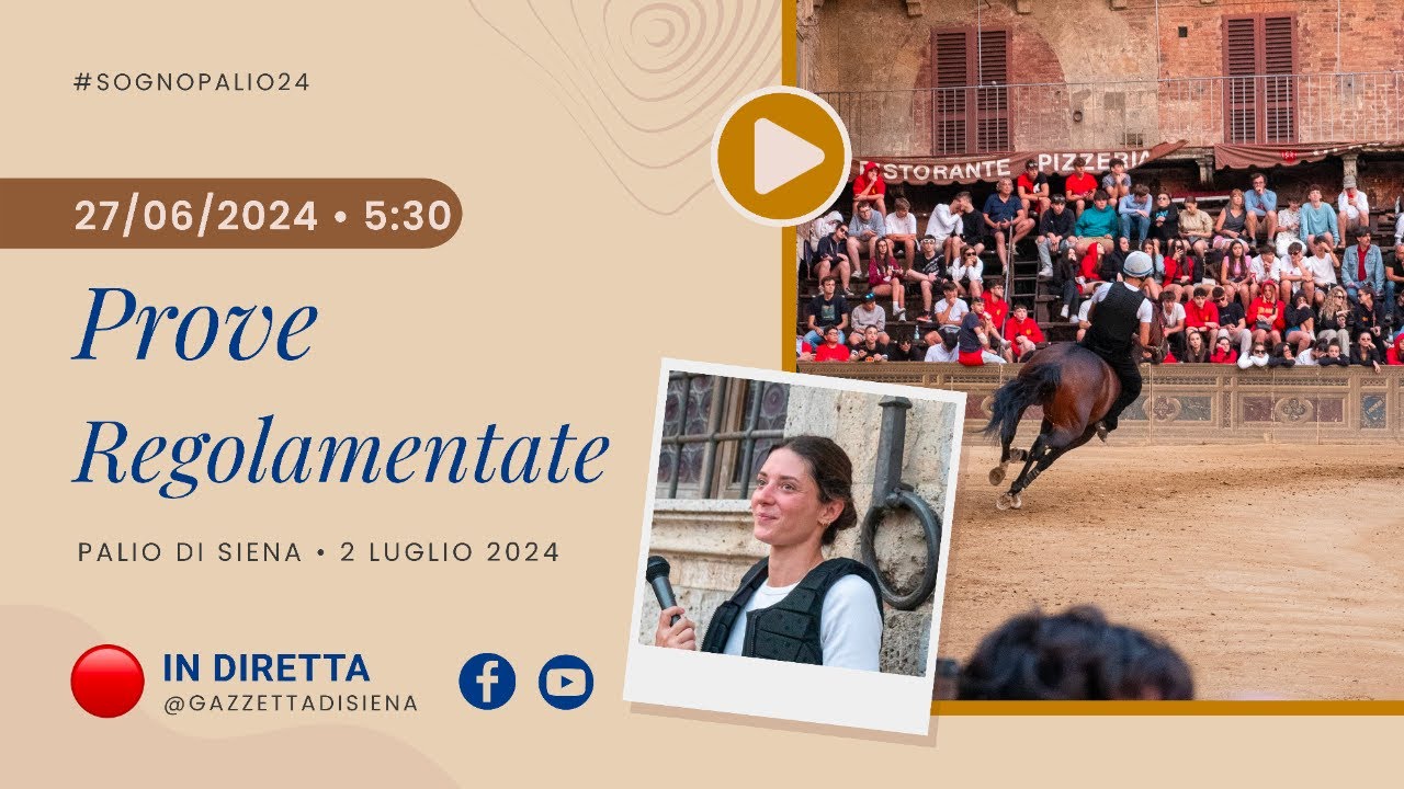 Prove Regolamentate | Palio di Siena 2 luglio 2024 | SOGNO PALIO