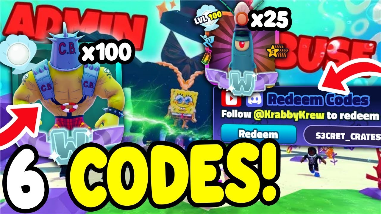 ADMIN CRATES! ALL SECRET ADMIN ABUSE CODES In SPONGEBOB TOWER DEFENSE! KAPTAIN PLANKTON SHOWCASE