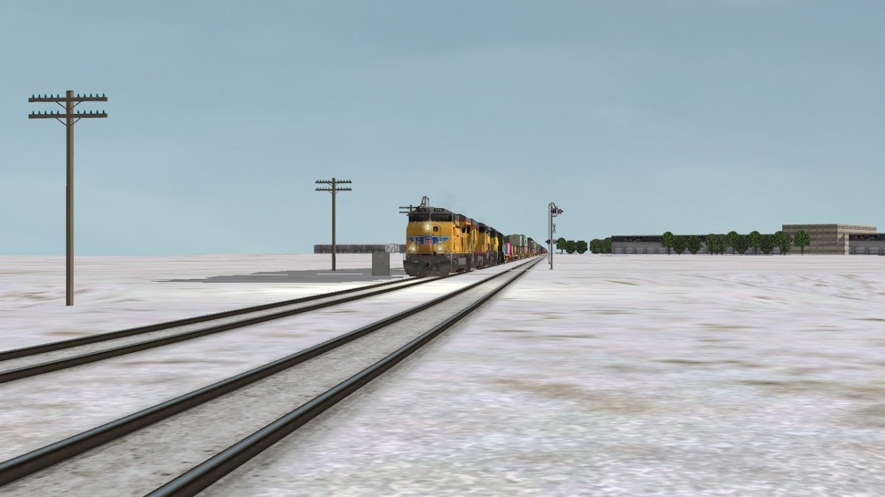 ORTS: High Speed UP C45ACCTE #7791 WB IG4TA-01 At Clinton, IA