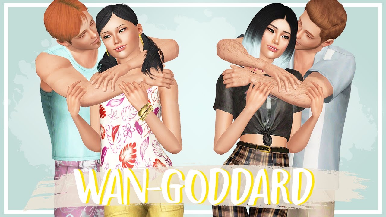 The Wan-Goddard Household | A Sims 3 Townie Makeover