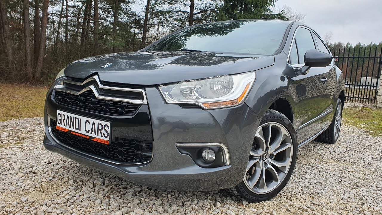 Citroen DS4 2012 1.6 eHDI 112KM Sport Chic Automat MCP Prezentacja Samochodu #citroends4