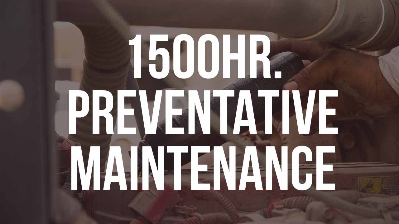 Taylor Machine Works 1500hr. Preventative Maintenance Procedure