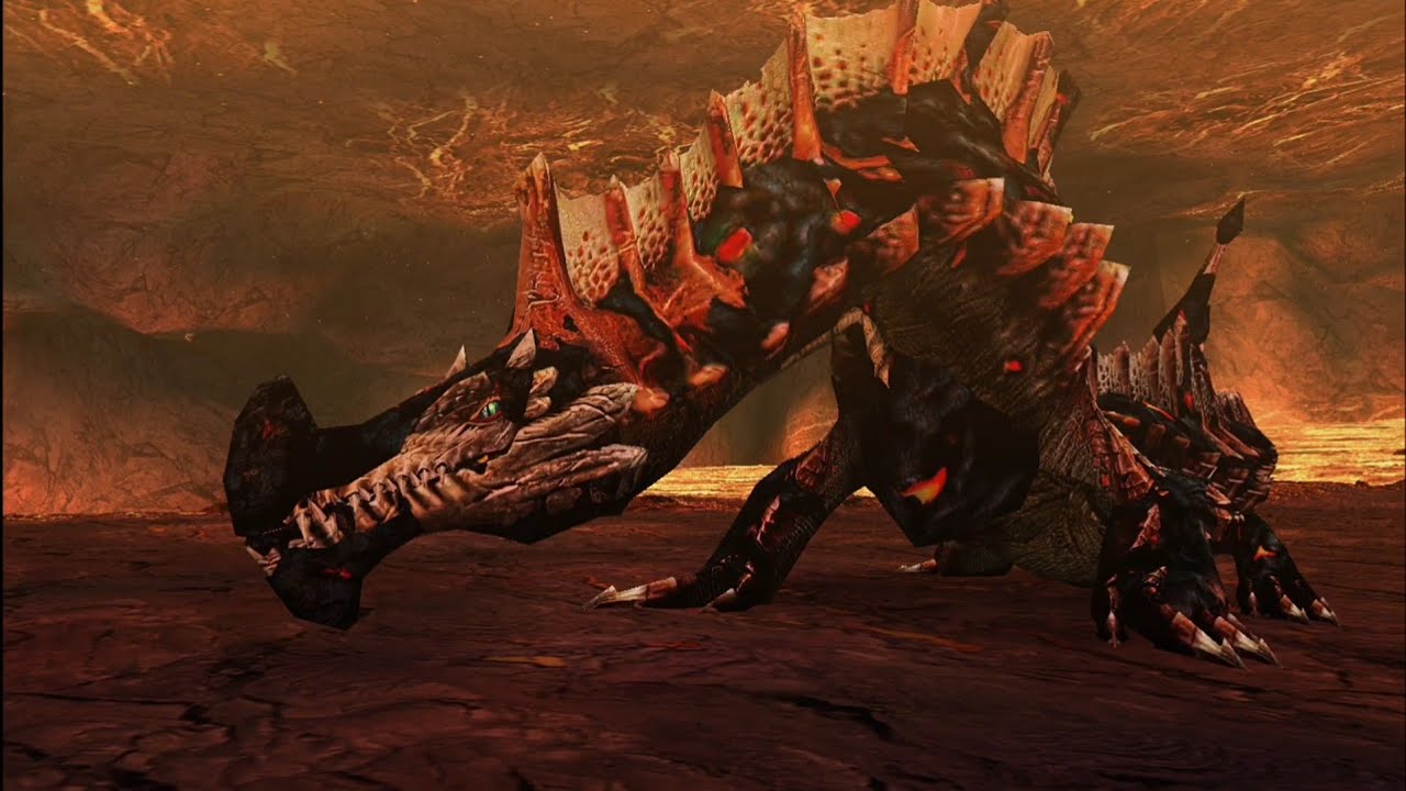 Amateur captured Agnaktor - MHP3 on PPSSPP Android
