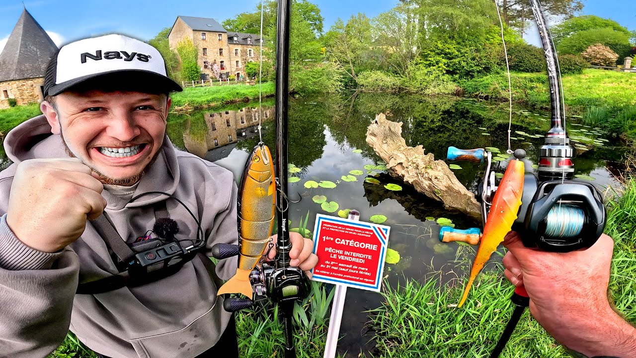 La Pêche d'Une Vie dans cette Petite Rivière Sauvage ! (Ouverture Brochet 2025)