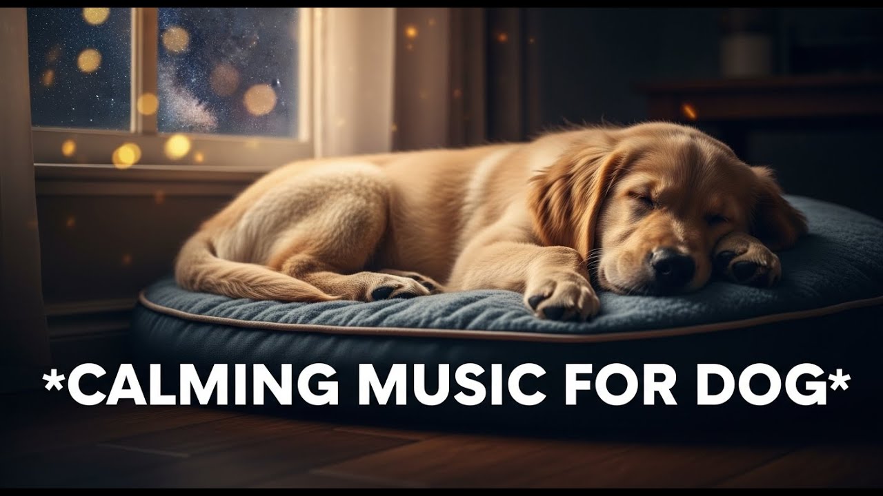 12 hours of Soothing Sounds for Dogs : Reduce Anxiety & Promote Deep Sleep Naturally 😴🐾😌