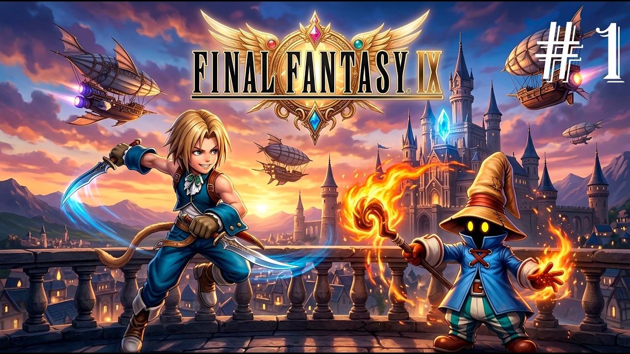 Final Fantasy IX. Прохождение на 100%. Часть 1.