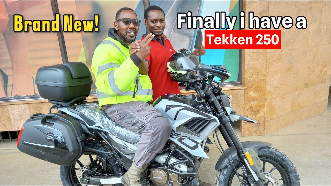 Picking Up a Brand-New Tekken 250 2024 Model from Nairobi PowerBikes Showroom