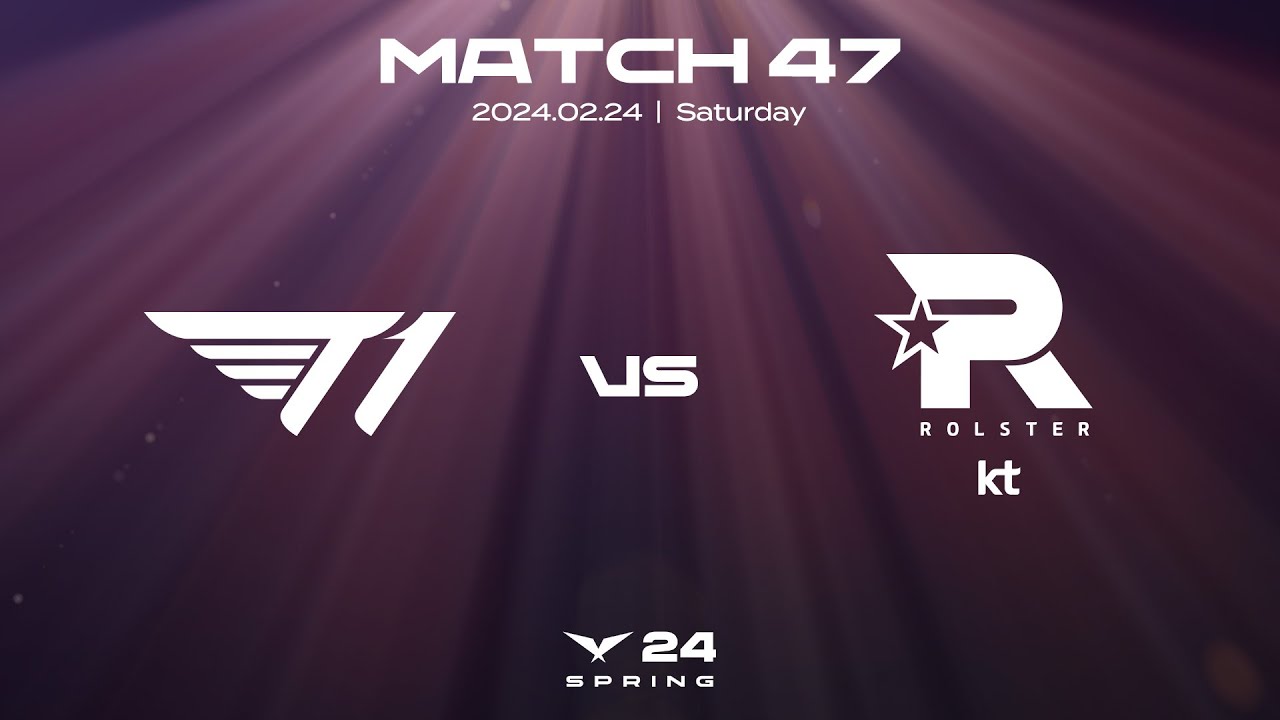 T1 vs. KT | 매치47 하이라이트 | 02.24 | 2024 LCK 스프링 스플릿