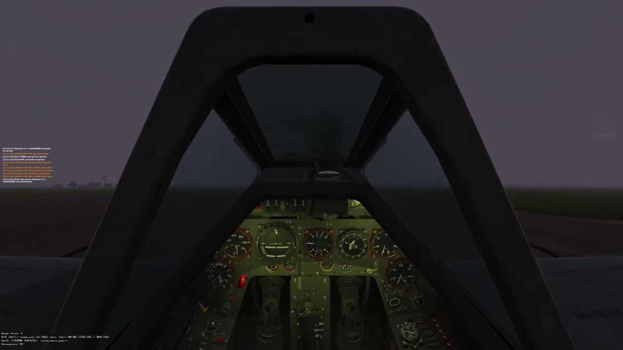 DCS WW2 serveur 4YA patrouille matinale en FW190 A8