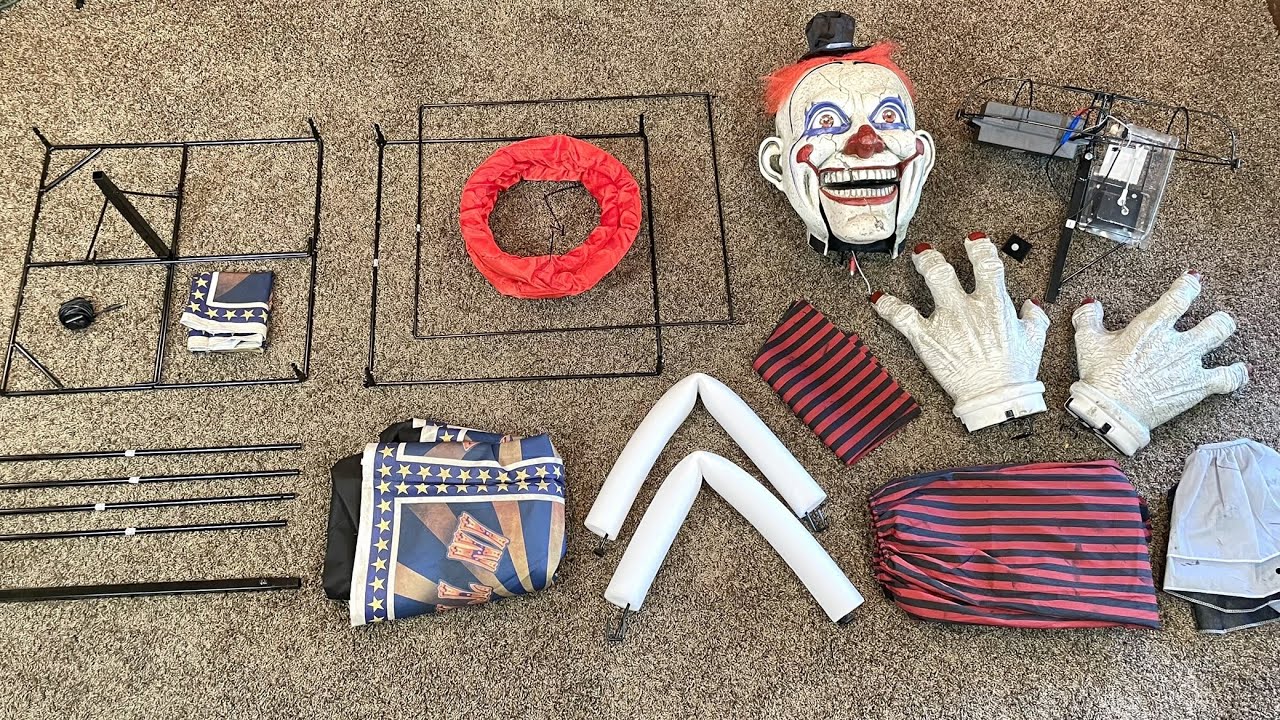 HOW TO SET UP CREEPY JACK IN THE BOX - HOME DEPOT