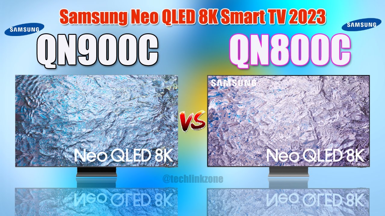 Samsung Neo QLED 8K Smart TV (2023) | QN900C vs QN800C Comparison.