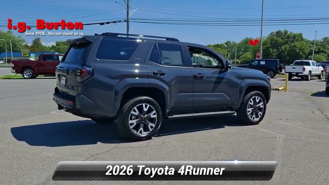 New 2026 Toyota 4Runner TRD Sport, Dover, DE T26-1687