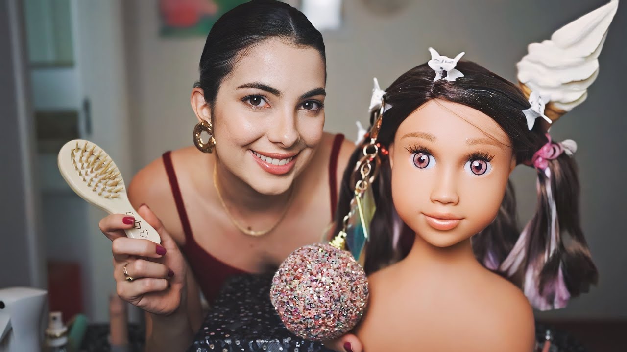 ASMR CABELO MALUCO | Sweet Carol