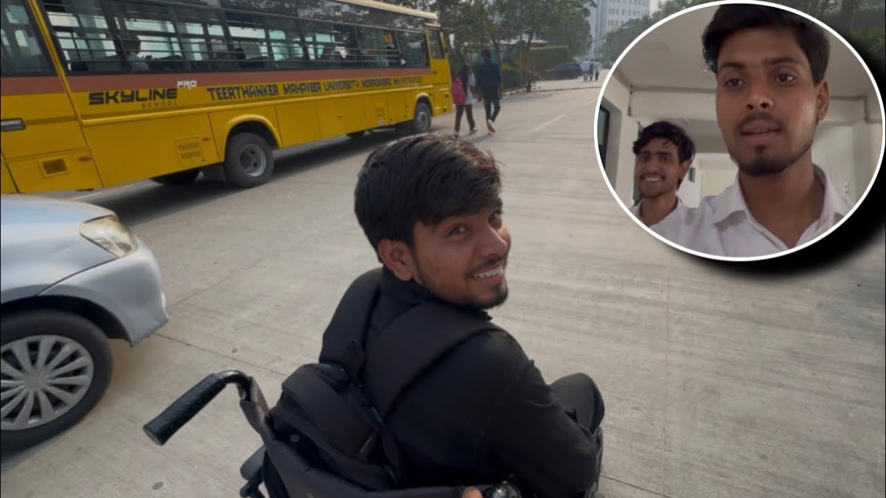 four wheeler se aya college 😂| amankhanvlogs27
