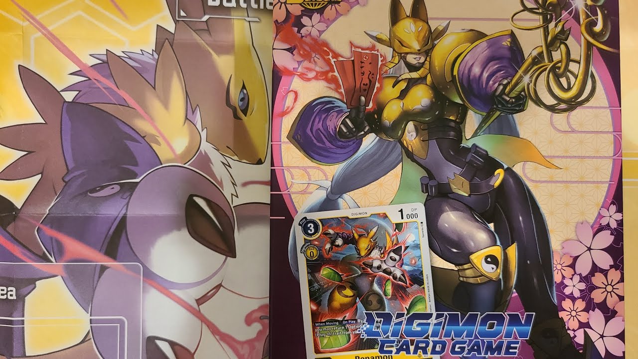 Digimon Card Game 2020 Amethyst Mandala Advanced Deck Set teardown
