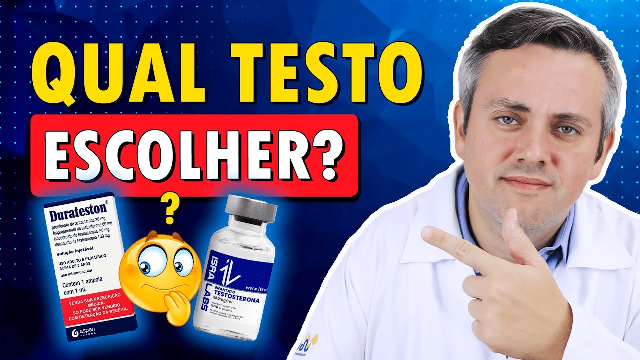 DESCUBRA A DIFERENÇA DO DURATESTON E DO ENANTATO DE TESTOSTERONA | Dr. Claudio Guimarães