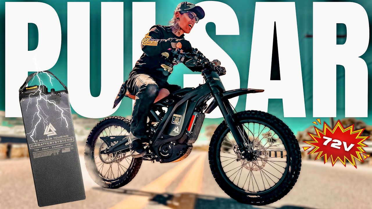 BEST 72V Sur Ron Battery Upgrade for INSANE POWER // Chi Pulsar Tests, Race & Review!