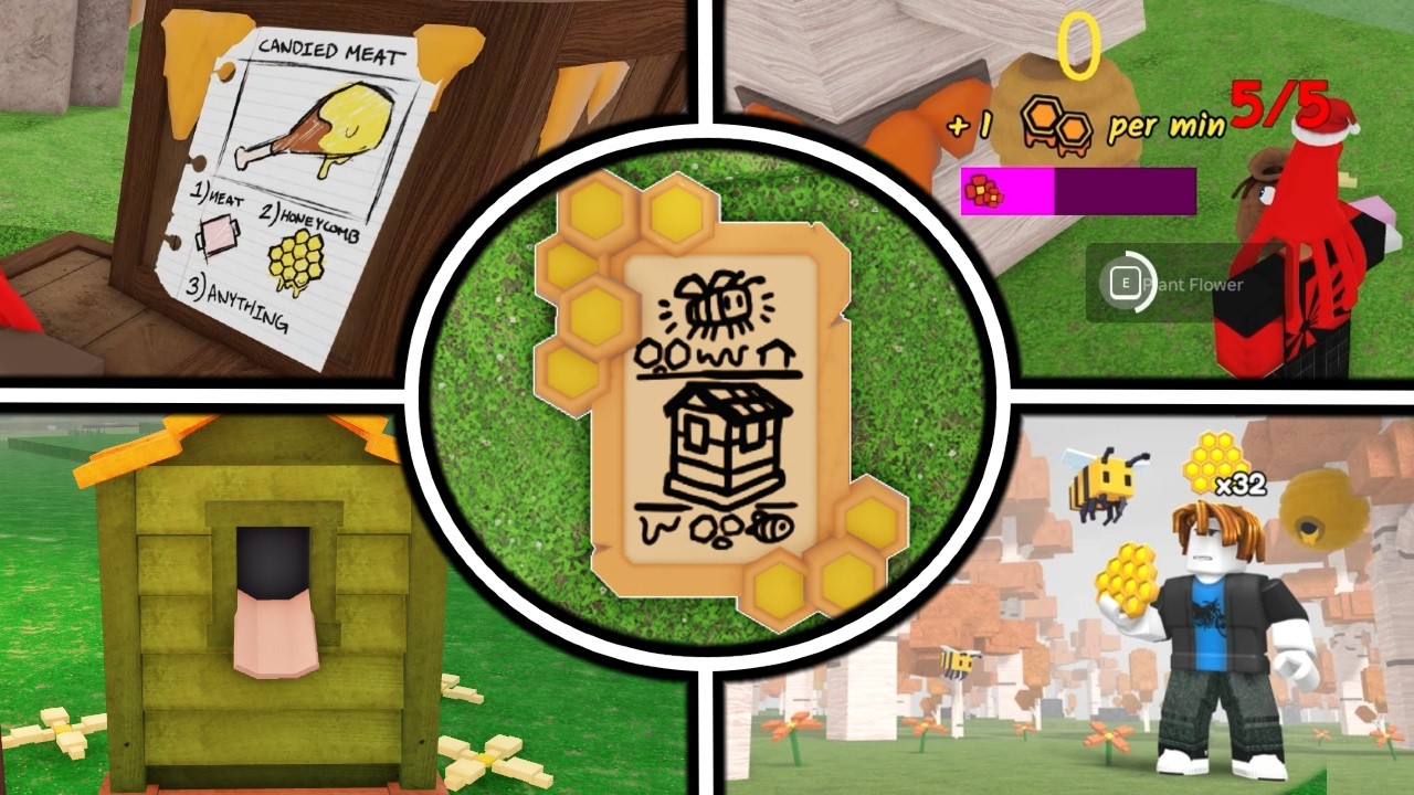 99 Nights in the Forest - Bee Mini Biome [Full Walkthrough] | Roblox