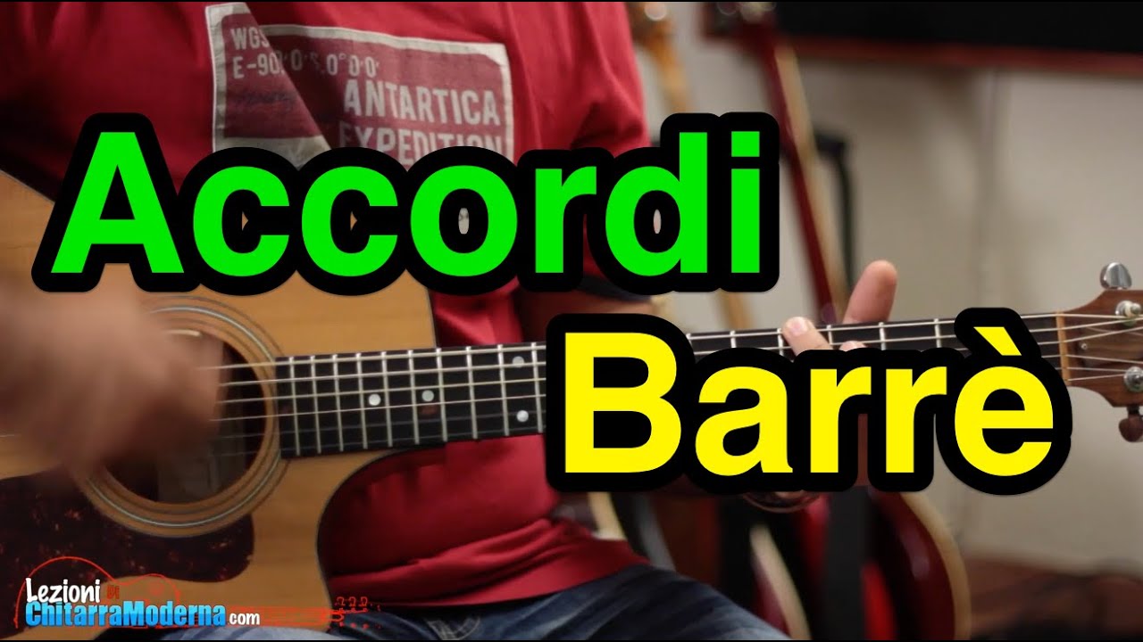 Accordi Barré - Manuale di Chitarra Acustica Per Principianti
