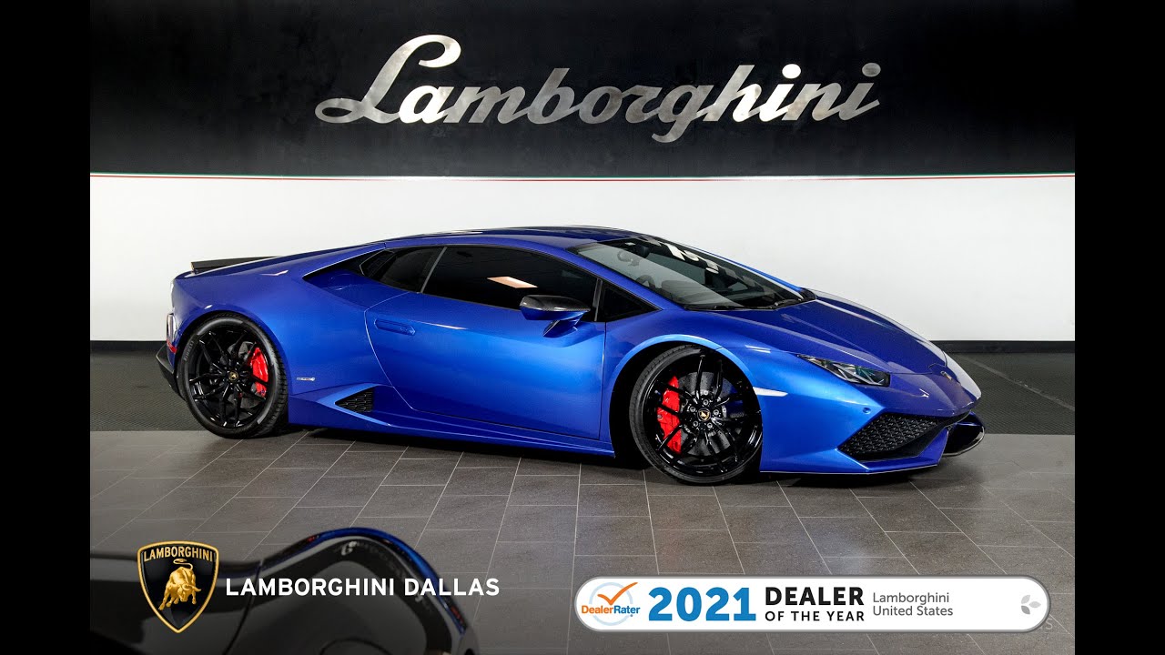 2015 Lamborghini Huracan LP 610-4 Blu Caelum 21L0388A