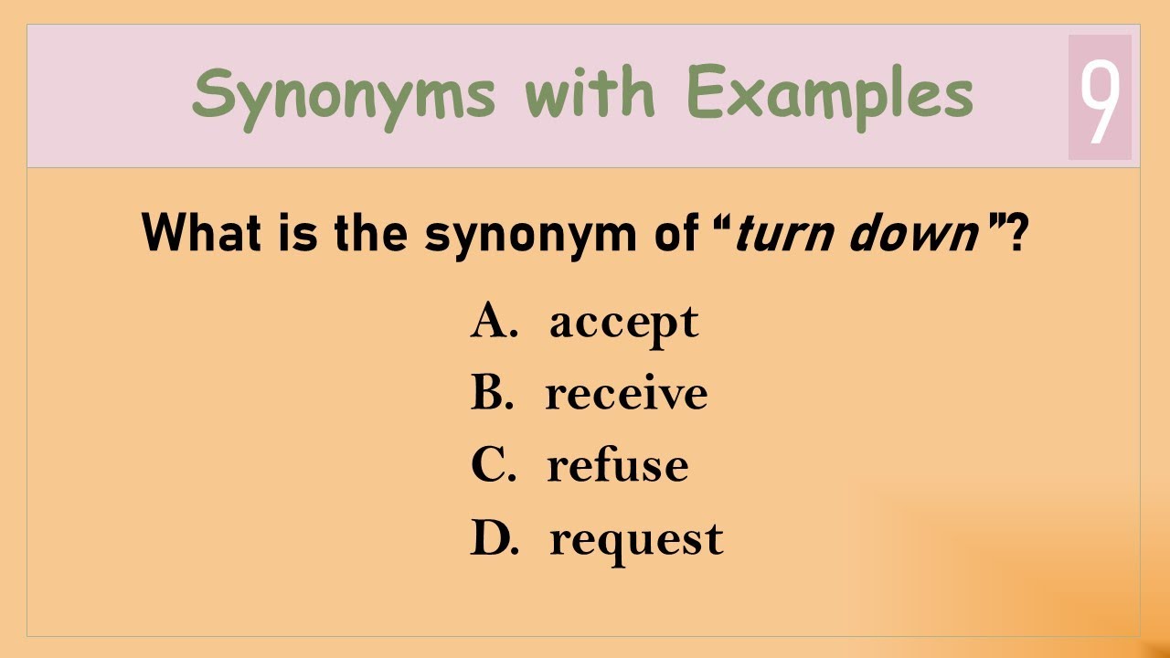 Synonyms with Examples 9 | English Vocabulary Practice Test | Test Your English Vocabulary Skills
