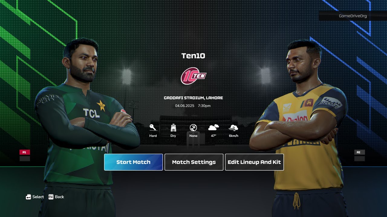 Cricket 26 - Pakistan Vs Sri Lanka | Full Gameplay (PC)